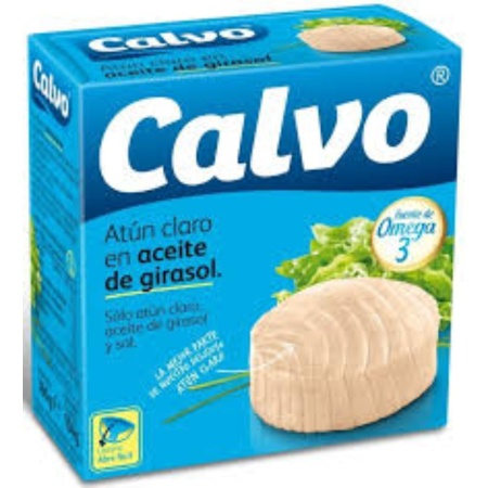 ATUN AL ACEITE CALVO 160 GR.