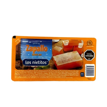 DULCE DE ZAPALLO LOS NIETITOS 400 GR