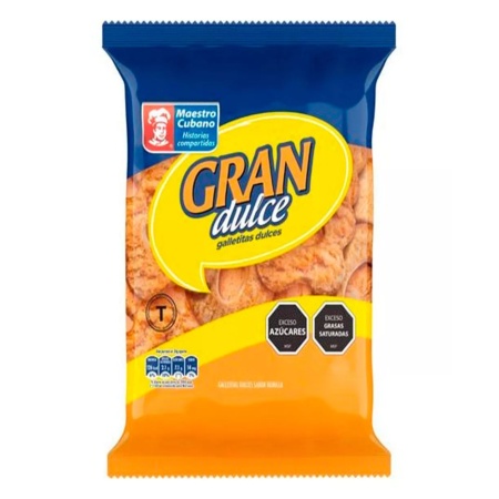 GALLETA GRAN DULCE VAINILLA MAESTRO CUBANO 400 GR.