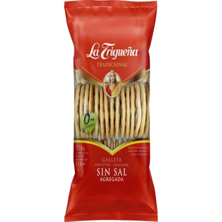 GALLETA LA TRIGUEÑA 370 GR. S/SAL