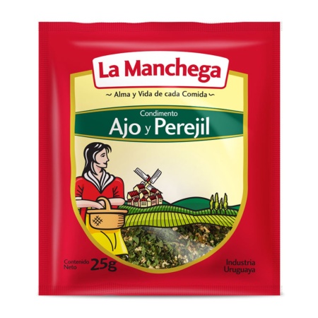 AJO Y PEREJIL LA MANCHEGA 25 GR.