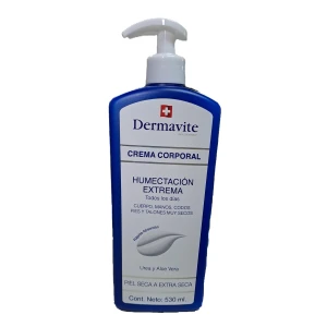 CREMA DERMAVITE HIDRAACION PROFUNDA C/UREA Y ALOE 530 ML
