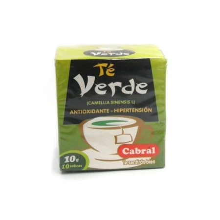 TE CABRAL VERDE X 10 SOBRES