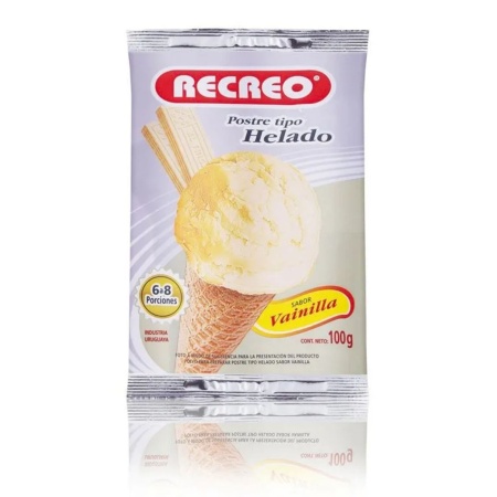 HELADO RECREO VAINILLA 100 GR