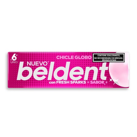 GOMA DE MASCAR BELDENT TUTTI-FRUTTI