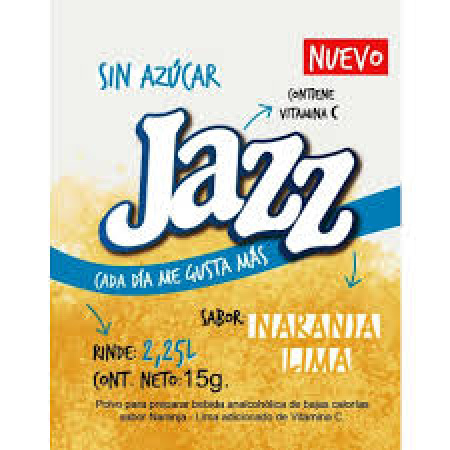 JUGO JAZZ SIN AZUCAR NARANJA LIMA 2.25 LT
