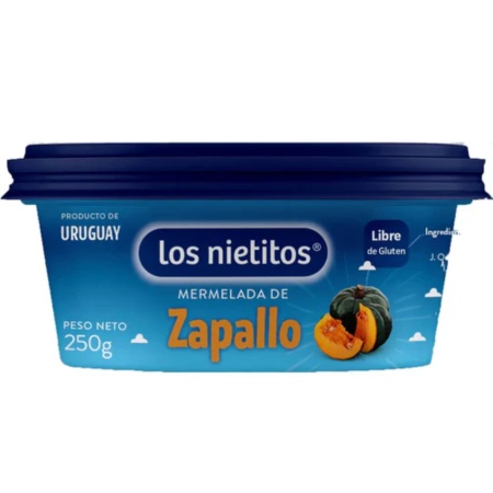 MERMELADA ZAPALLO LOS NIETITOS 250 GR