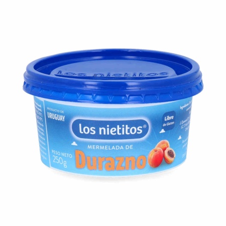 MERMELADA DURAZNO NIETITOS 250 GR