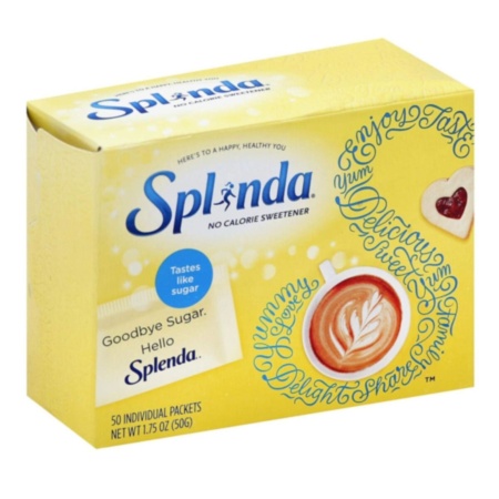 EDULCORANTE SPLENDA 50 SOBRES