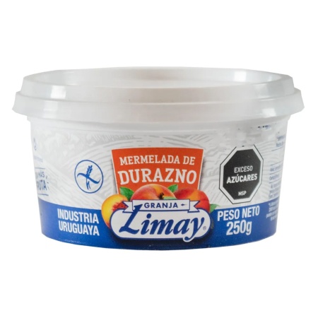 MERMELADA DURAZNO LIMAY 250 GR