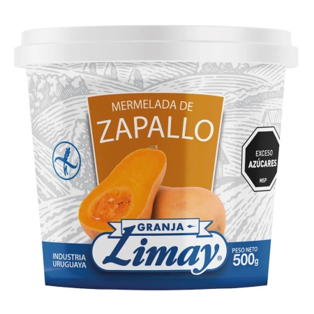 MERMELADA ZAPALLO LIMAY 500 GR