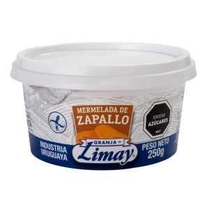 MERMELADA ZAPALLO LIMAY 250 GR