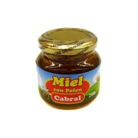 MIEL CON POLEN CABRAL FRASCO 250 ML