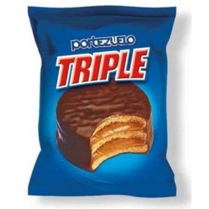 ALFAJOR PORTEZUELO TRIPLE CHOCOLATE