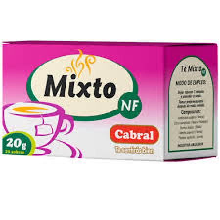 TE CABRAL MIXTO CAJA X 20 SOBRES