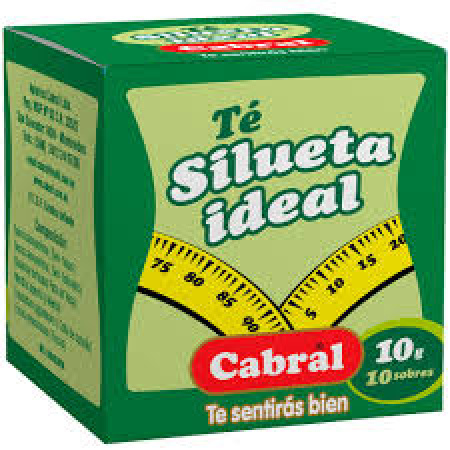 TE CABRAL SILUETA IDEAL CAJA X 10 SOBRES