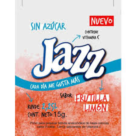 JUGO JAZZ SIN AZUCAR FRUTILLA/LIMON 2.25 LT