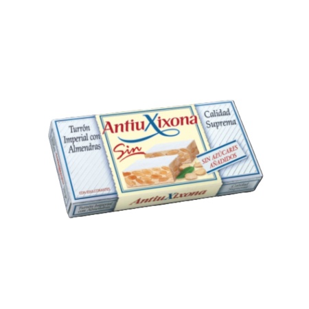 TURRON IMPERIAL ANTIUXIXONA CON ALMENDRAS SIN AZUCAR 150 GR