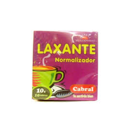 TE CABRAL LAXANTE CAJA X 10 SOBRES