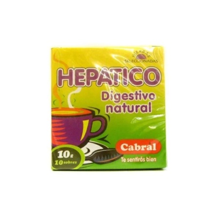 TE CABRAL HEPATICO X 10 SOBRES