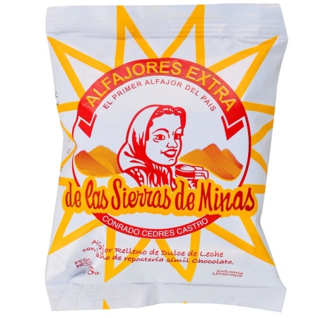 ALFAJOR SIERRAS DE MINAS CHOCOLATE