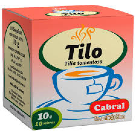 TE CABRAL TILO CAJA X 10 SOBRES