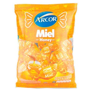 CARAMELOS DE MIEL ARCOR RELLENOS 140 GR
