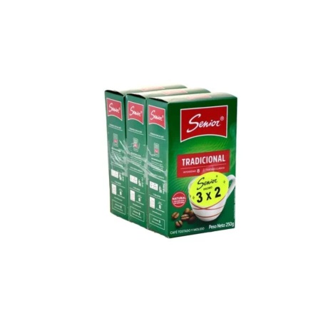CAFE SENIOR TRADICIONAL 250 GR PACK 3X2
