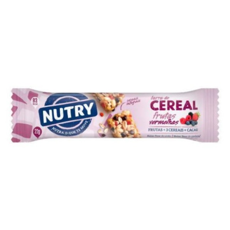 CEREAL NUTRY FRUTOS ROJOS Y COOKIES 25 GR