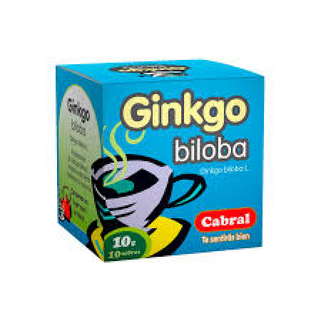 TE CABRAL GINKGO BILOBA CAJA X 10 SOBRES