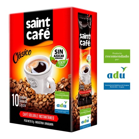 CAFE SAINT SOLUBLE X 10 SOBRES