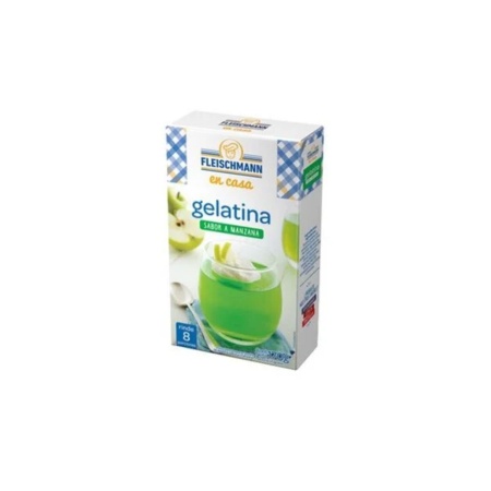 GELATINA FLEISCHMAN MANZANA 190 GR