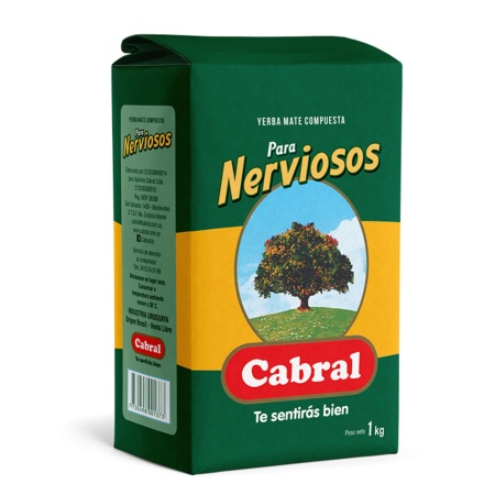 YERBA CABRAL PARA NERVIOSOS 1 KG.