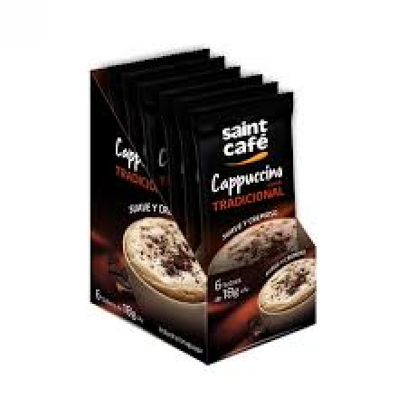 CAFE SAINT SOLUBLE CAPUCCINO X 6 SOBRES