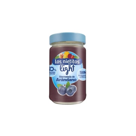 MERMELADA ARANDANOS LIGHT LOS NIETITOS 340 GR