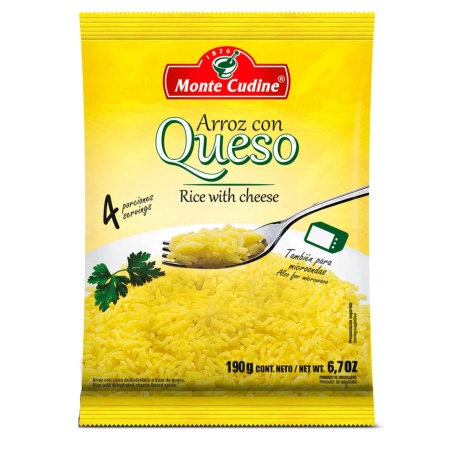 ARROZ CON QUESO MONTE CUDINE 190 GR