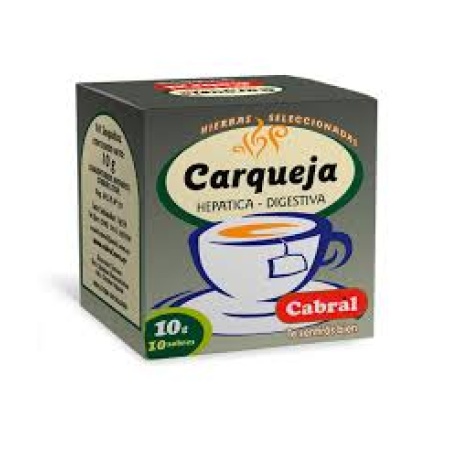 TE CABRAL CARQUEJA CAJA X 10 SOBRES