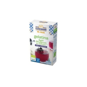 GELATINA FLEISCHMAN LIGHT ARANDANOS 8 PORCIONES.