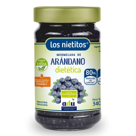 MERMELADA ARANDANO 0% AZUCAR LOS NIETITOS 340 GR