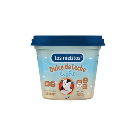 DULCE LECHE LIGHT LOS NIETITOS 500 GR