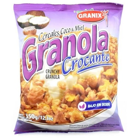 CEREAL GRANOLA CROCANTE GRANIX 350 GR
