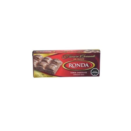 TURRON CROCANTE RONDA CHOCOLATE 70 GR.