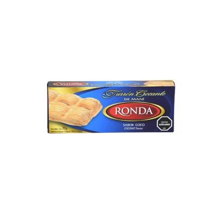 TURRON CROCANTE RONDA COCO 70 GR.