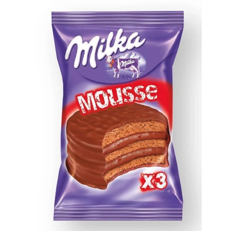 ALFAJOR MILKA TRIPLE MOUSSE 55 GR