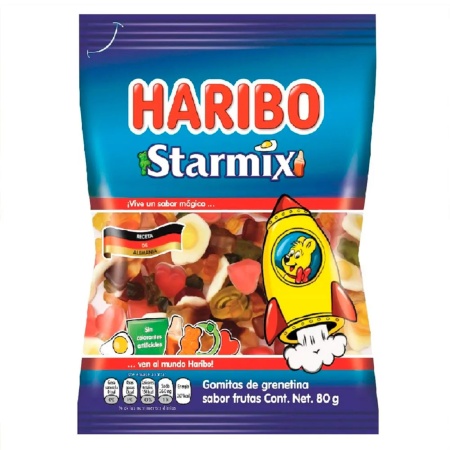 HARIBO STAR MIX 80 GR