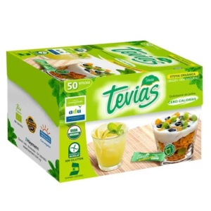 EDULCORANTE TEVIAS X 50 BASTONES