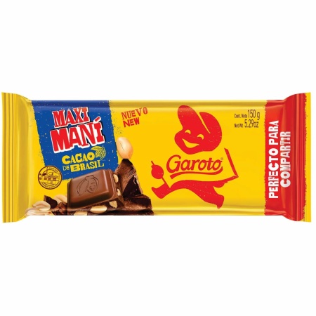 CHOCOLATE GAROTO MANÍ 150 GR