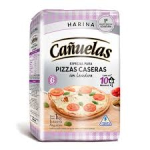HARINA PARA PIZZA CAÑUELAS 1 KG.