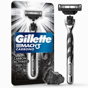 MAQUINA DE AFEITAR GILLETTE MACH 3 CARBONO