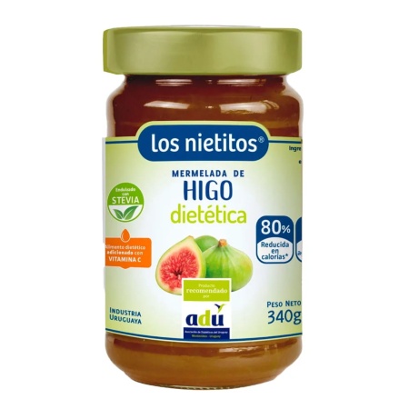 MERMELADA HIGO 0% AZUCAR LOS NIETITOS 340 GR